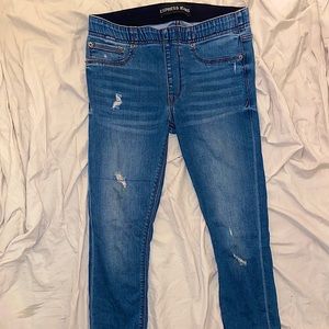 Express Supersoft Ankle Jean Leggings